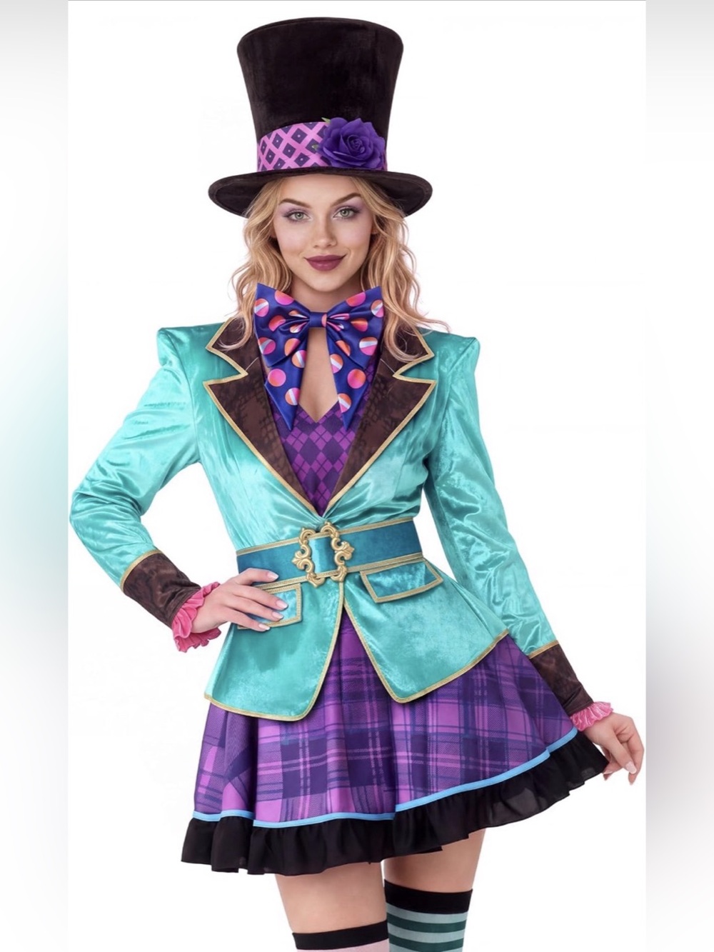 NWT Adult Hatman Costume size small